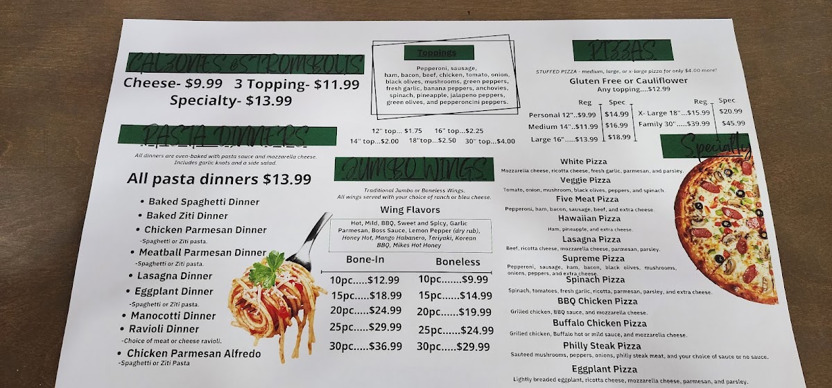 Dundee Bakery Menu - Image 2