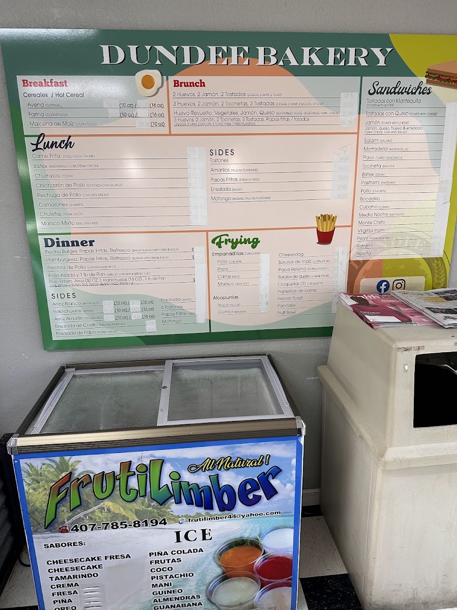 Dundee Bakery Menu - Image 4